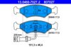 ATE 13.0460-7027.2 Brake Pad Set, disc brake